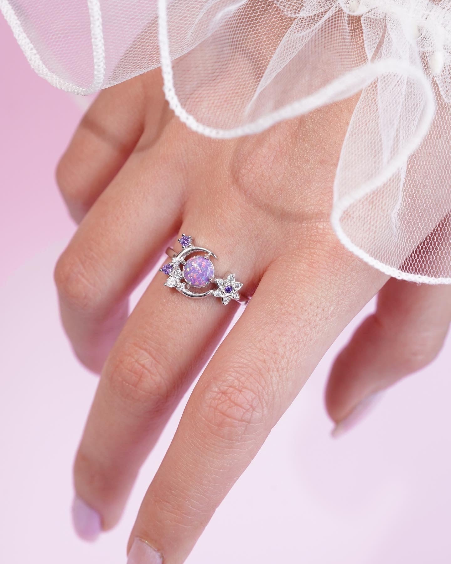 Sailor Moon Inspired Ring-925 Sterling Silver
