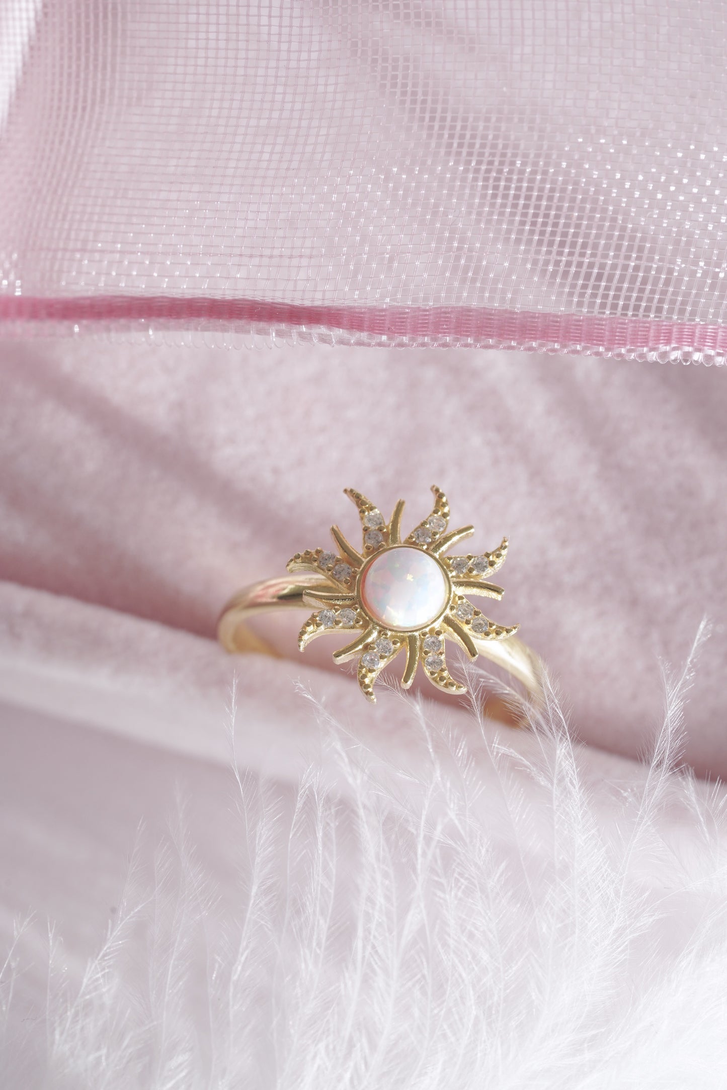 Rapunzel Sun Ring/925 Sterling Silver