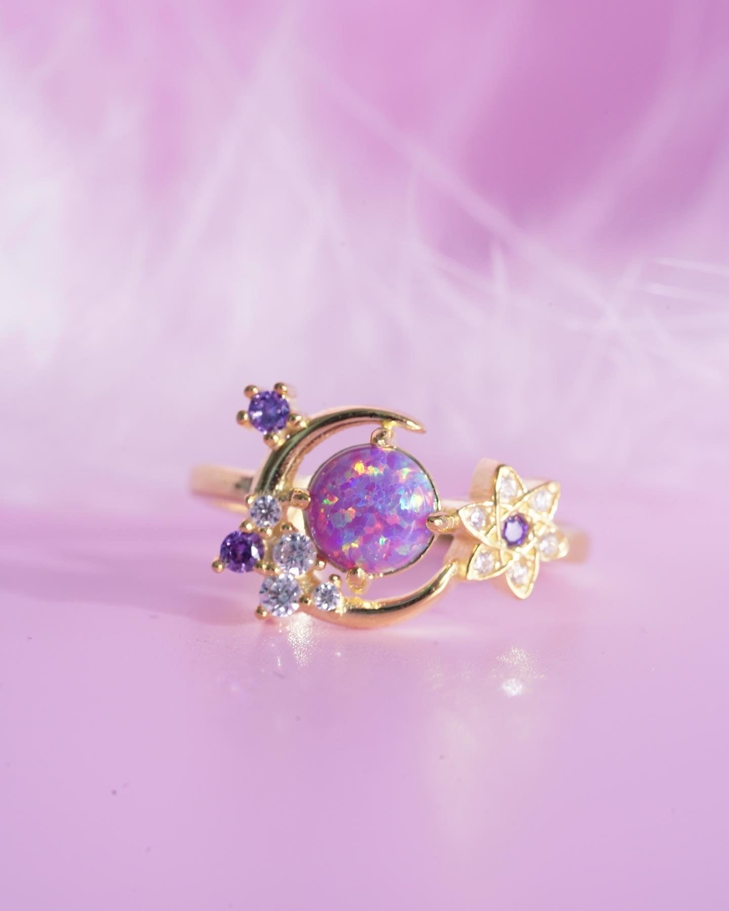 Sailor Moon Inspired Ring-925 Sterling Silver