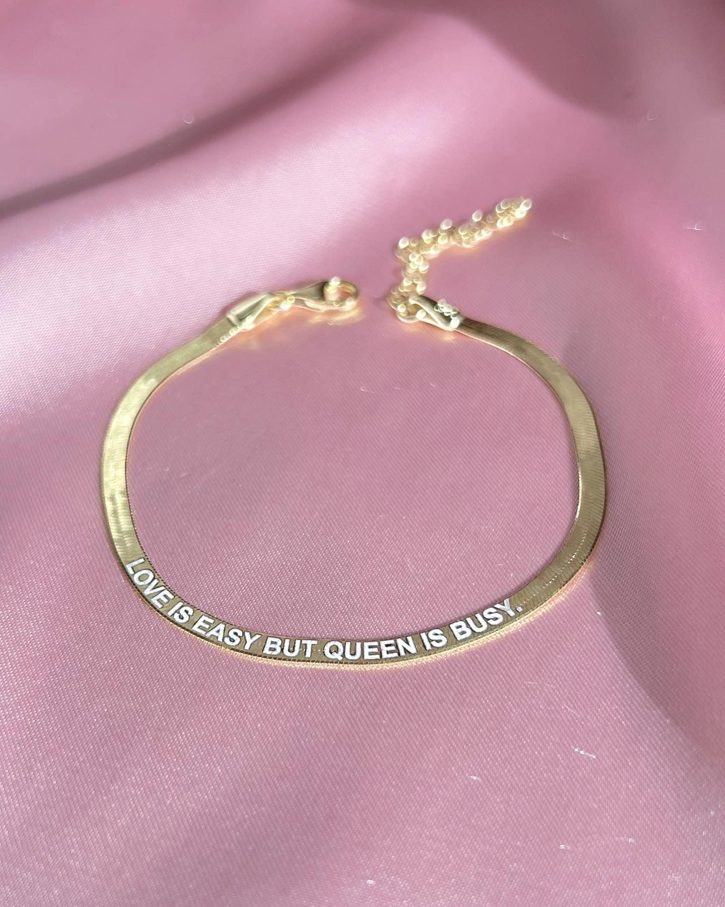 Pulsera con eslogan, pulsera con nombre, pulsera de plata de ley 925, escribe lo que quieras