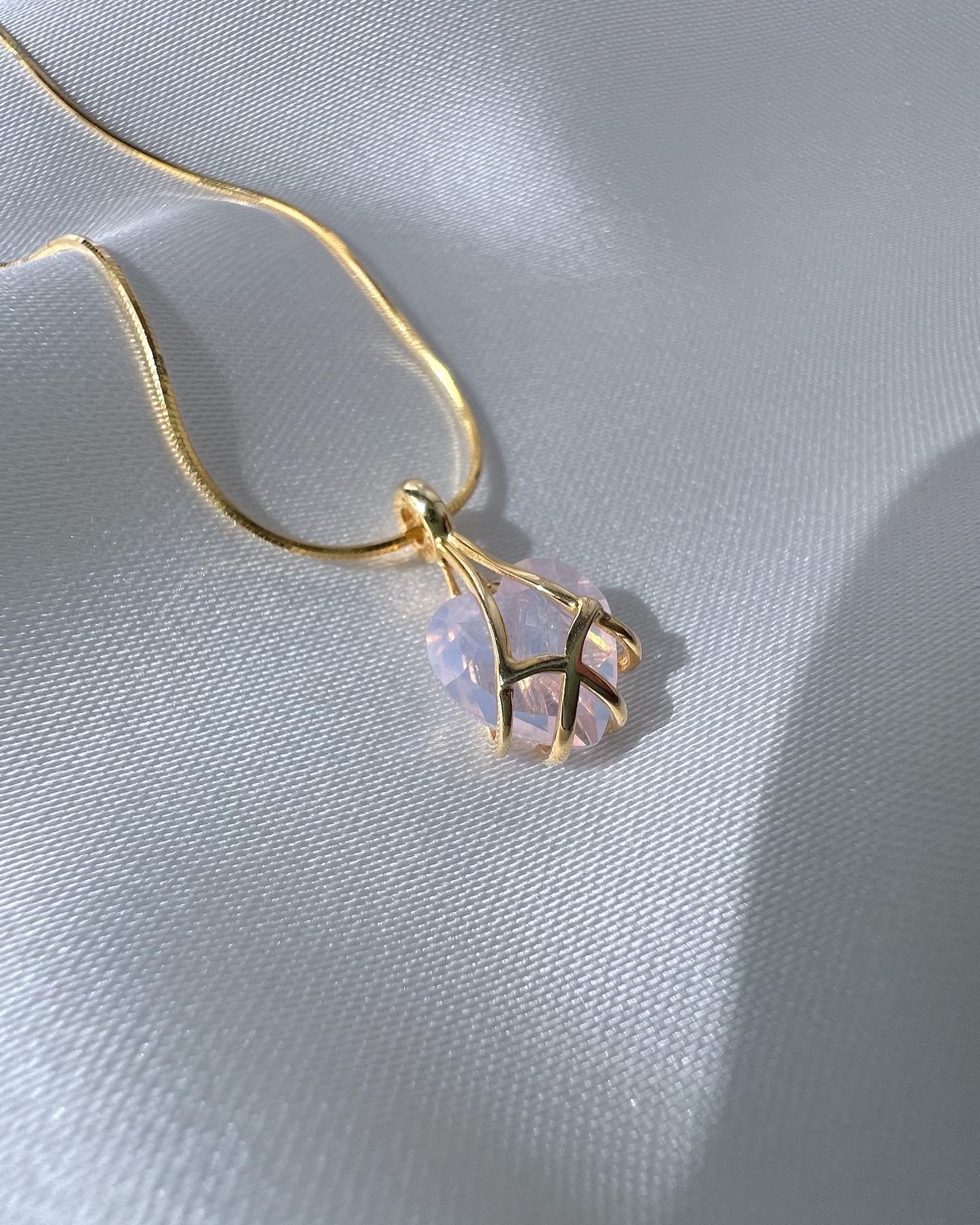 Diamond Castle Necklace-925K Sterling Silver Necklace-Alexa and Liana Necklace