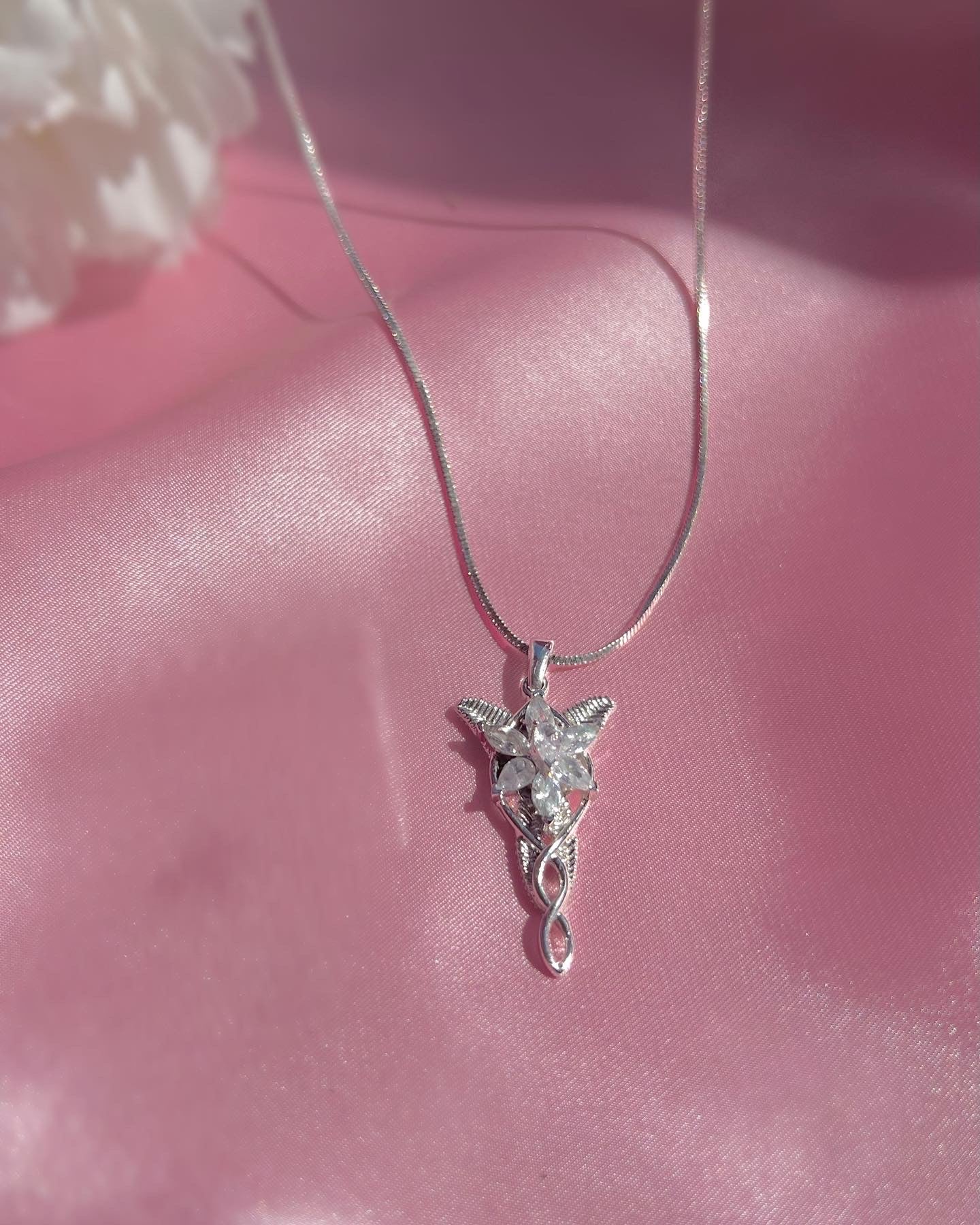 Evenstar Necklace -Lotr Inspired Necklace- Arwen Necklace