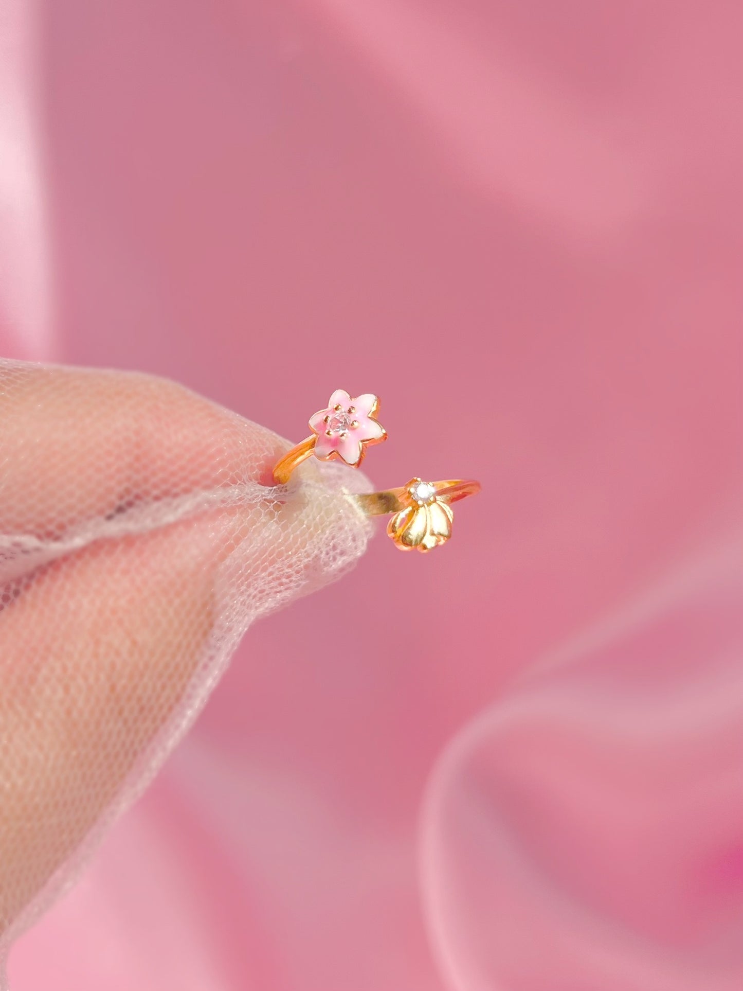 Anillo inspirado en la princesa Mulan -Anillo de plata de ley 925, anillo Mulan Magnolia, anillo de flores, anillo de compromiso, anillo de princesa, anillo de flores de propuesta, Fa Mulan, anillo de flores de flores