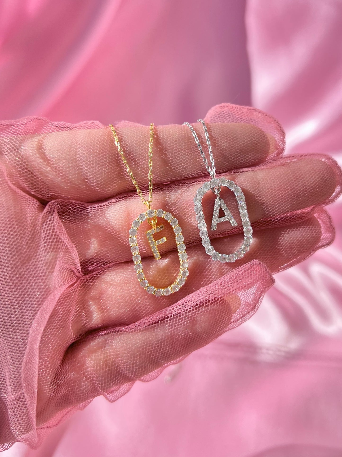 Handmade Custom Letter Necklace-Personalized Gold Initial Necklace-Letter Necklace-Charm Initial Letter Necklace-Personalized Gift