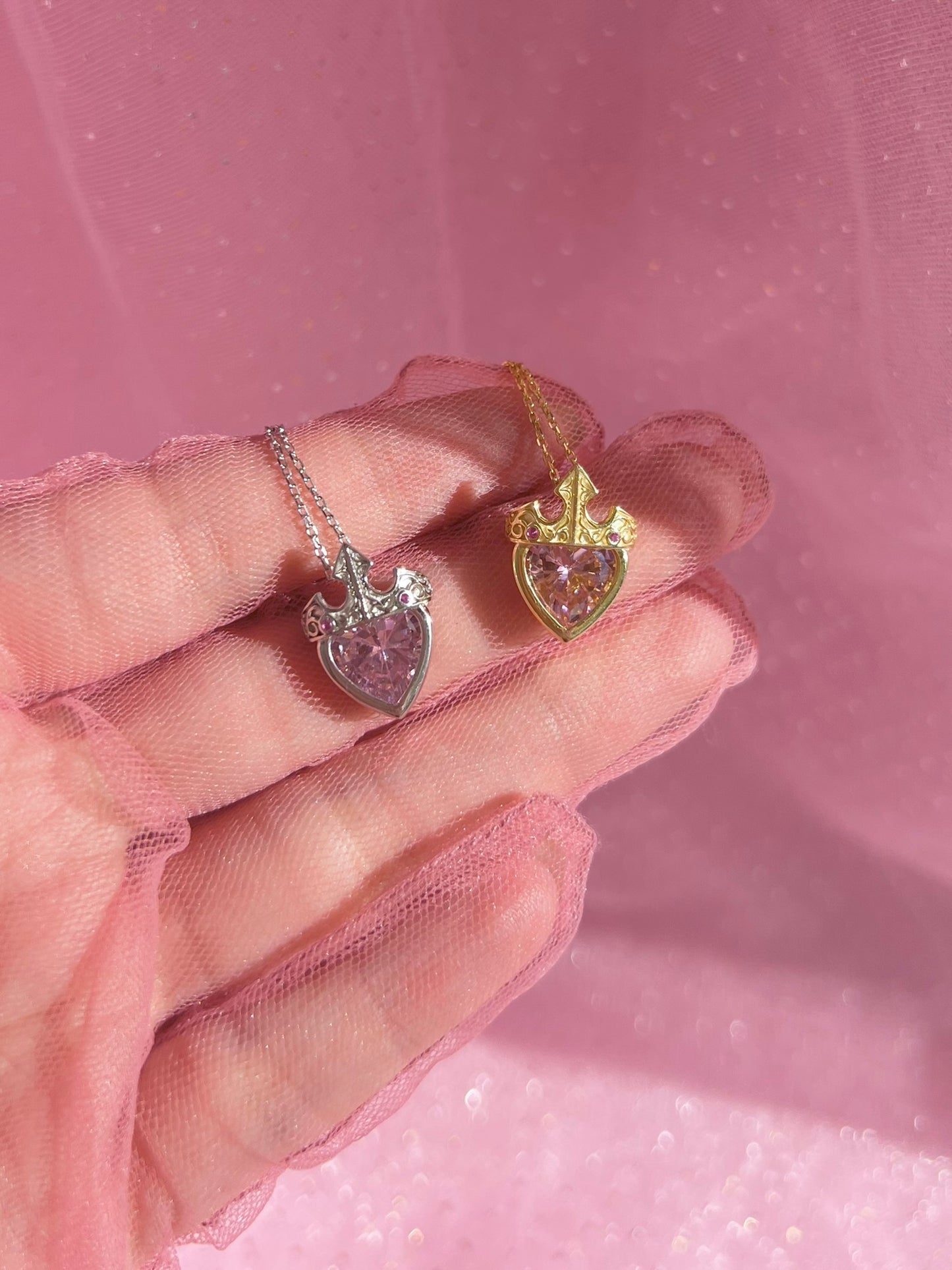 Sleeping Beauty Aurora Crown Necklace , 925 sterling silver Necklace ,Sleeping Beauty Aurora Inspired , Birthday Gift, Valentines Day NECKLACE