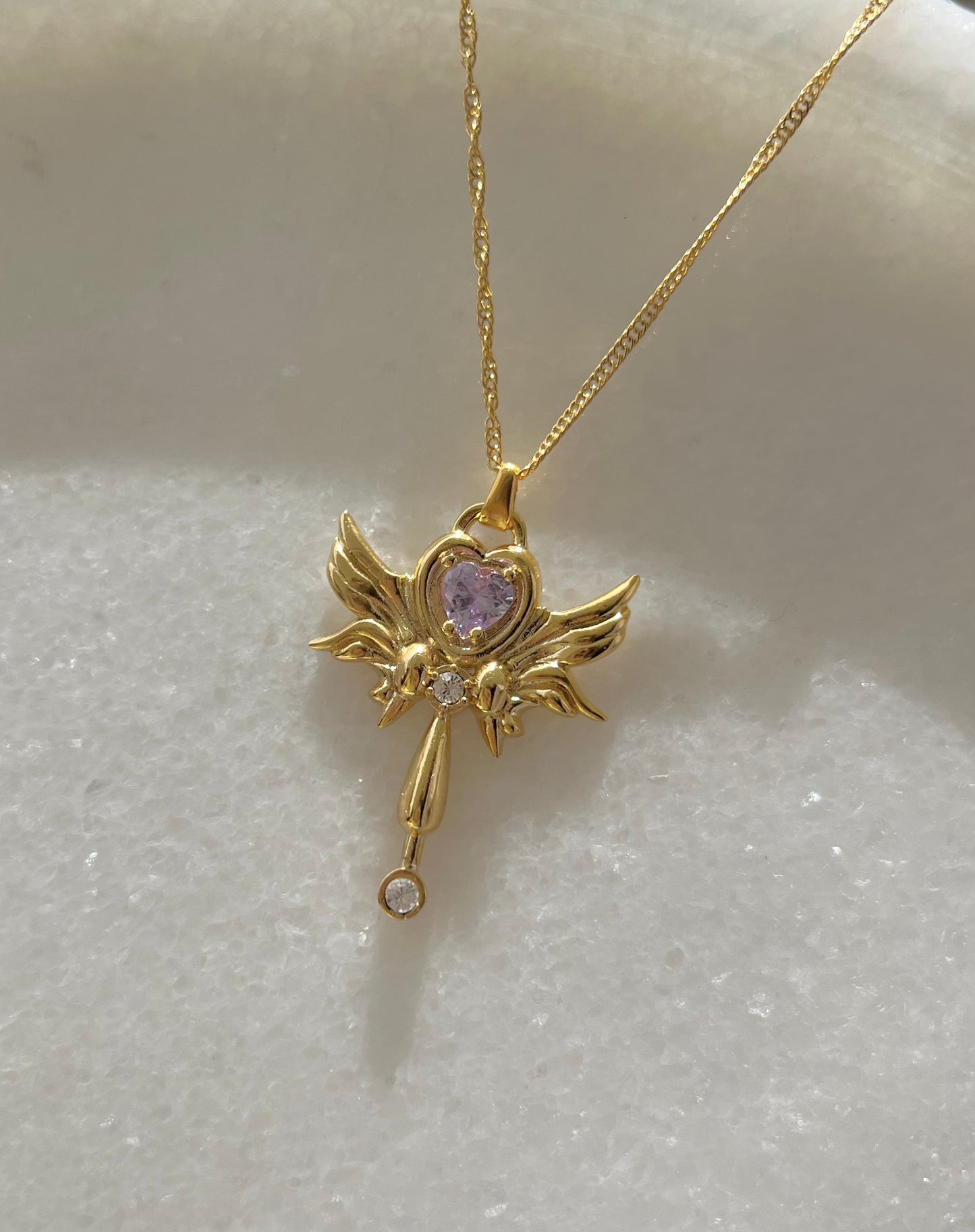 Collar de varita mágica de Sailor Moon