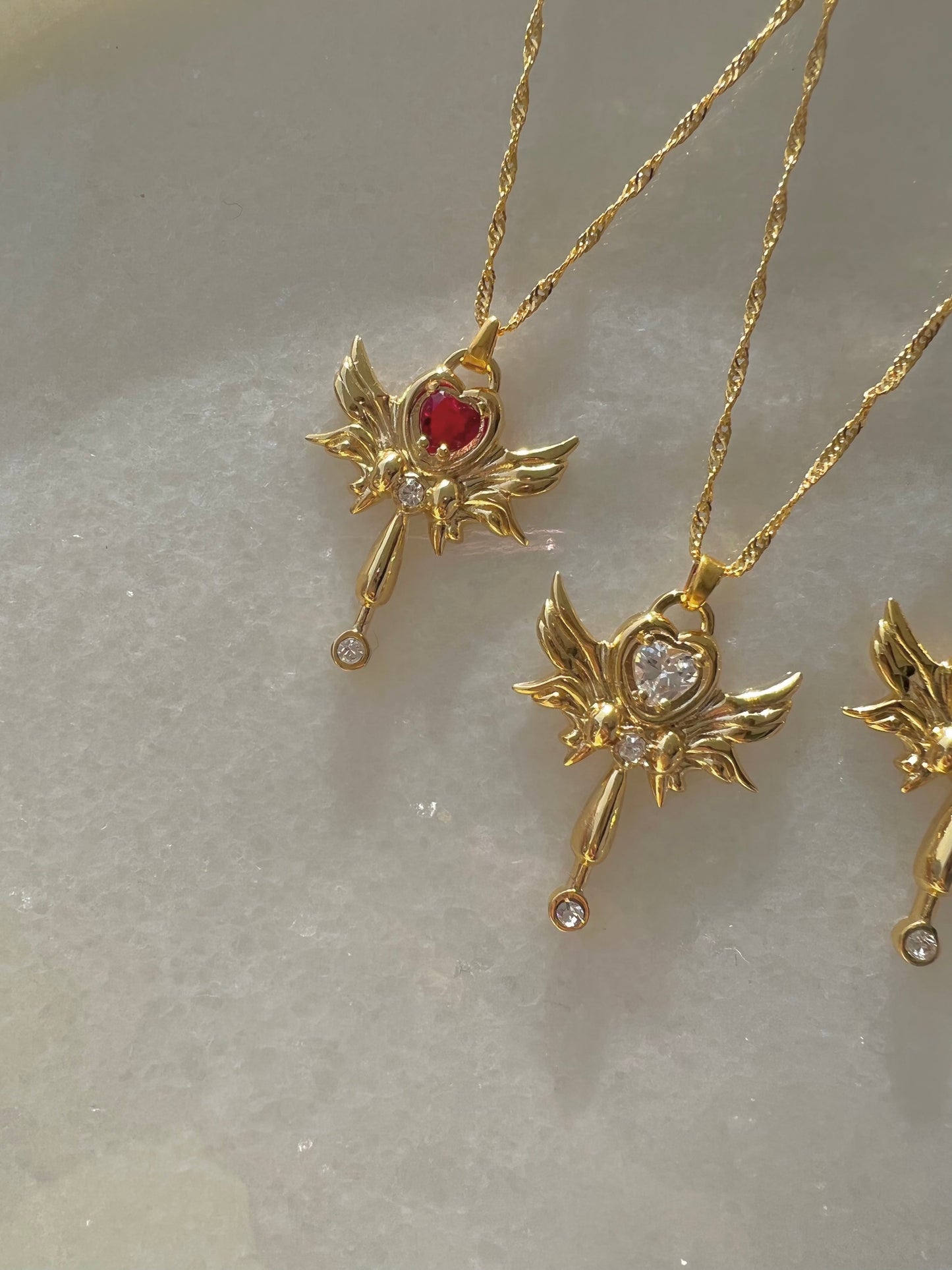 Collar de varita mágica de Sailor Moon