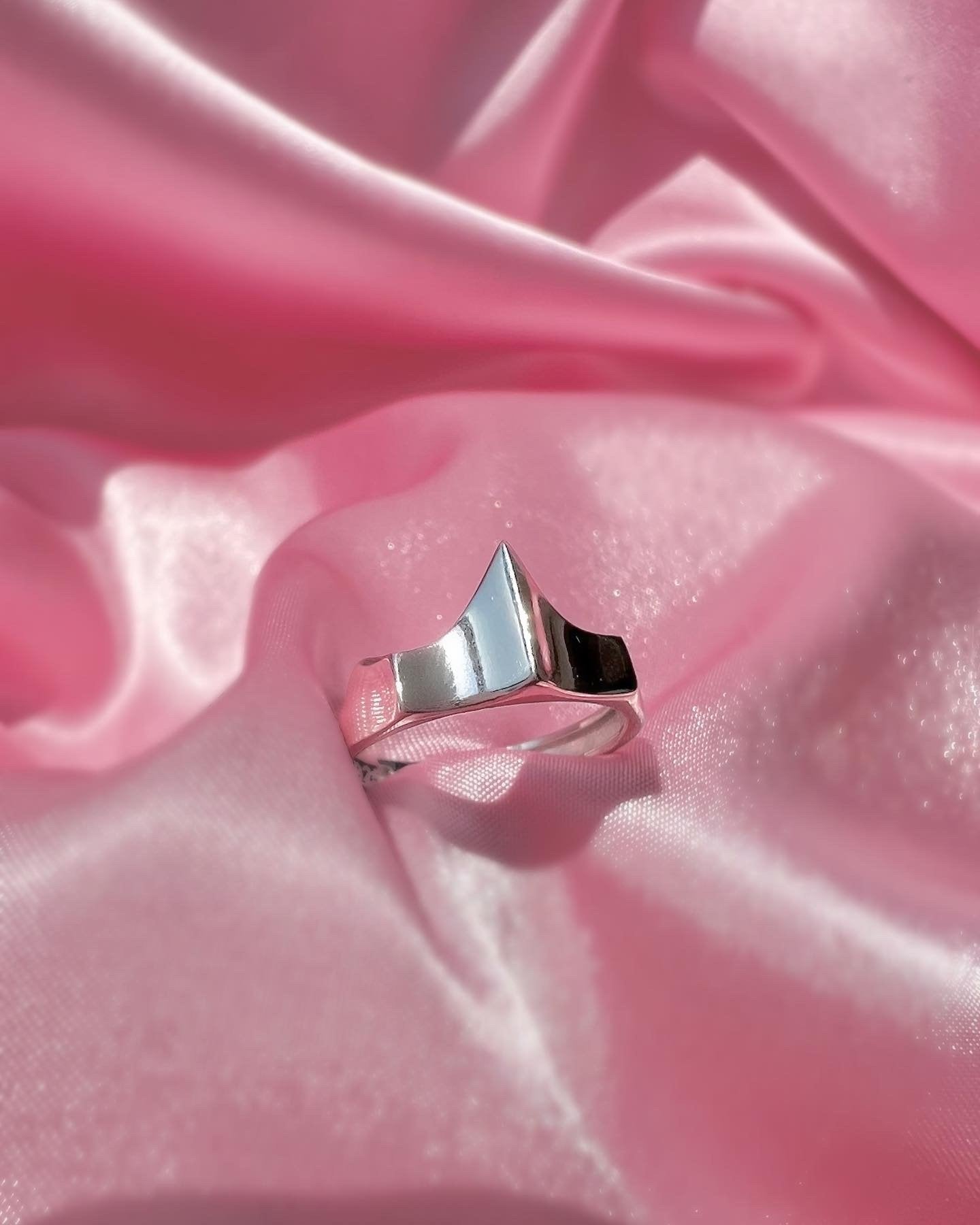 The Little Mermaid Ariel Wedding Crown Ring -925 Sterling Silver Ring
