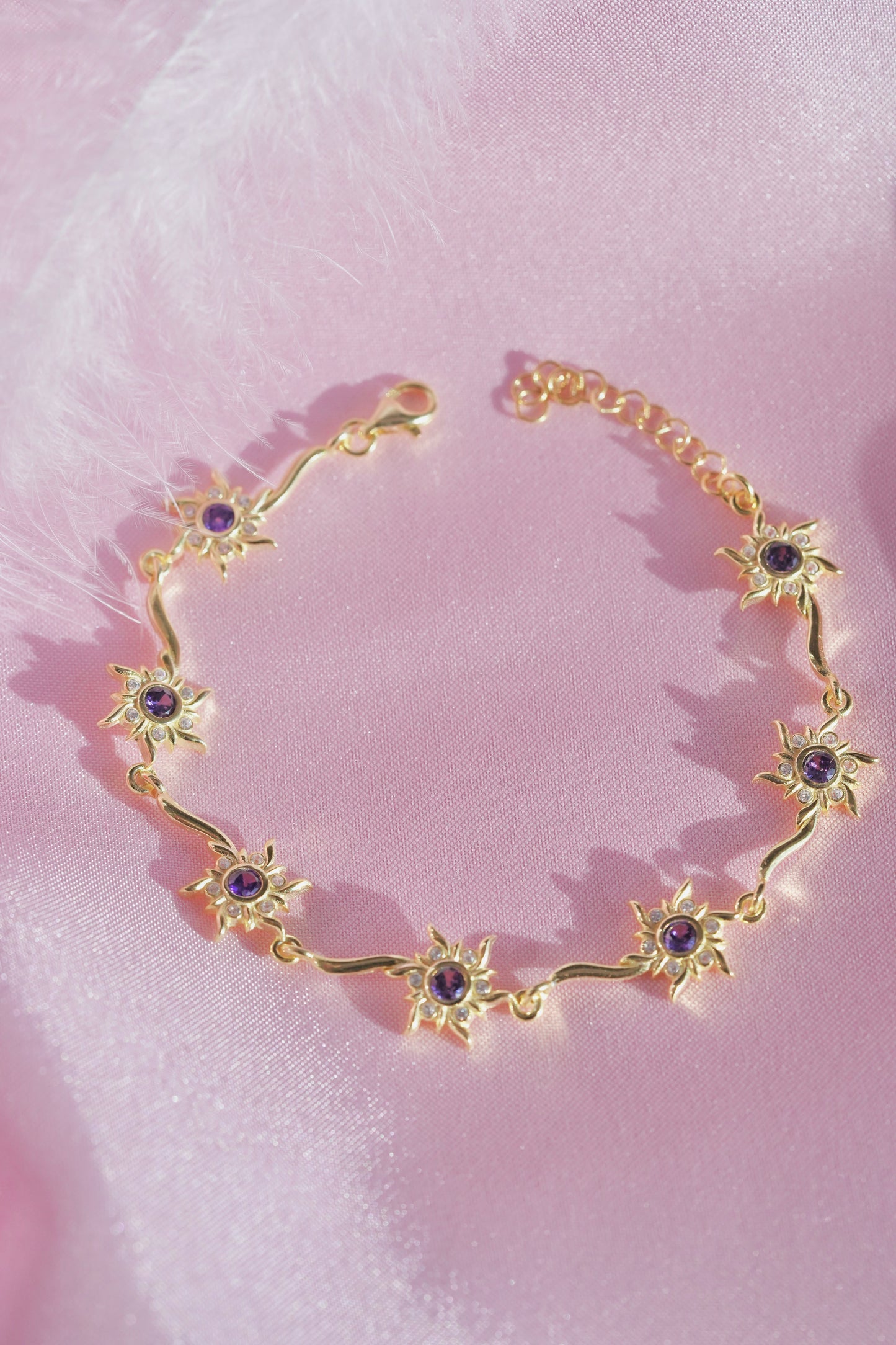 Rapunzel Sun Bracelet-925 Sterling Silver