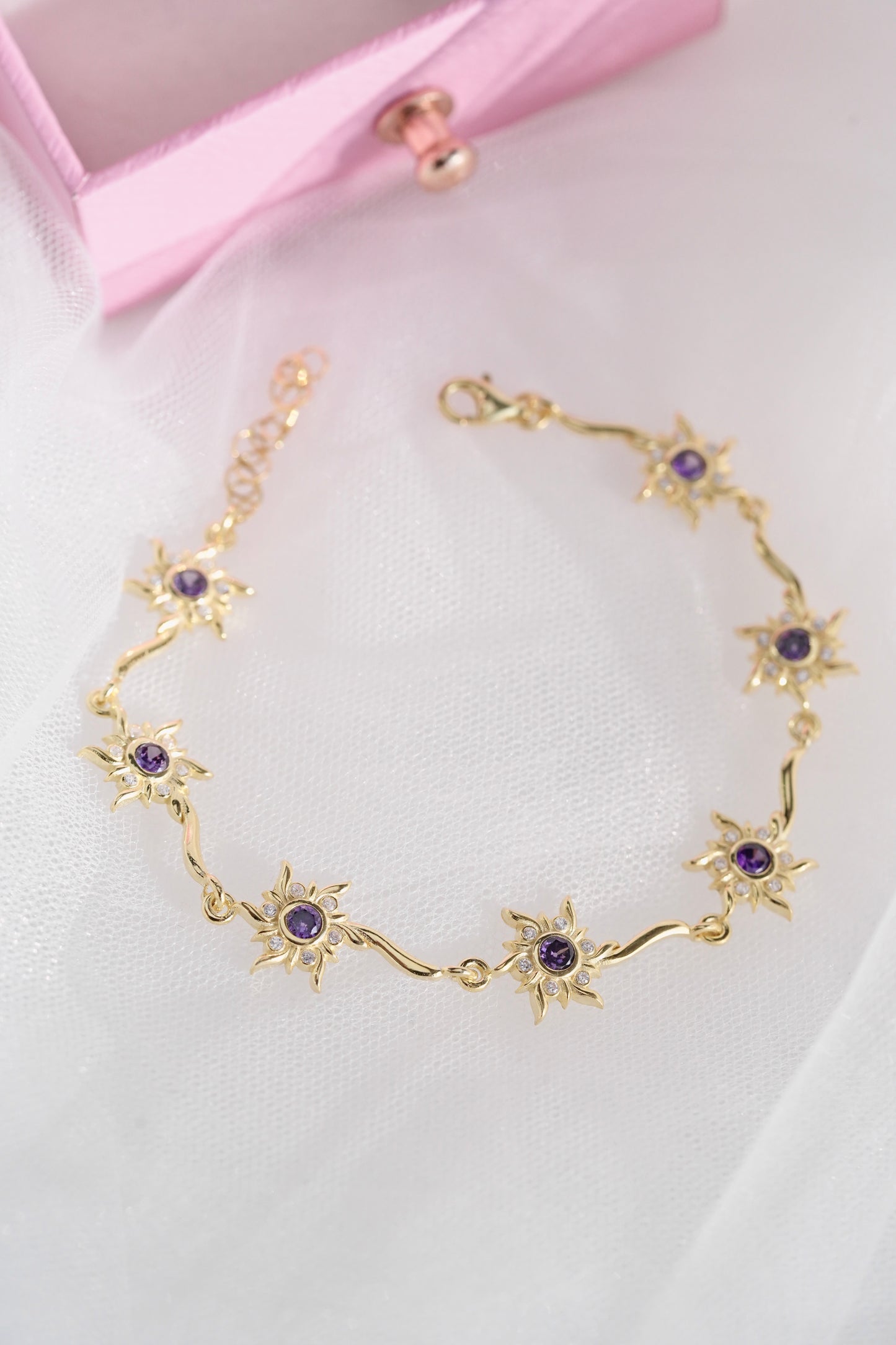 Rapunzel Sun Bracelet-925 Sterling Silver