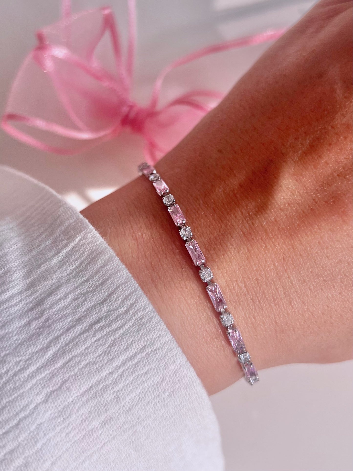 Pink Stone Bracelet