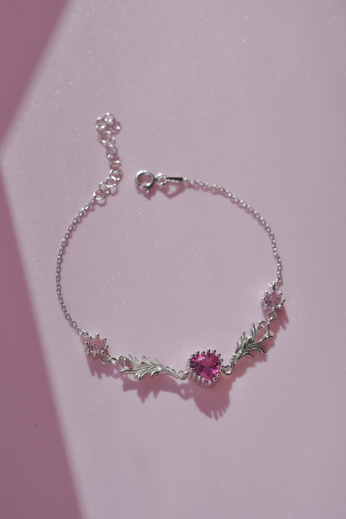 Wings of the Pink Swan Bracelet