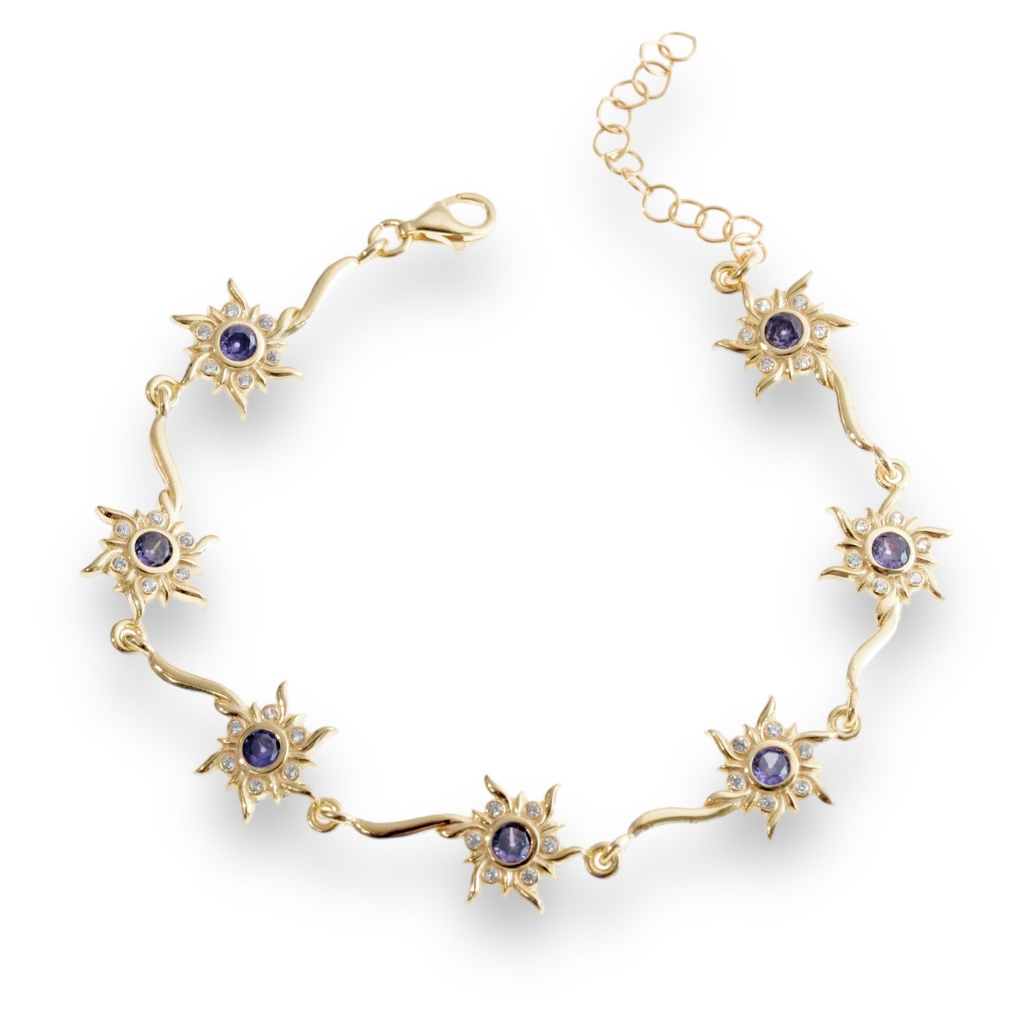 Rapunzel Sun Bracelet-925 Sterling Silver