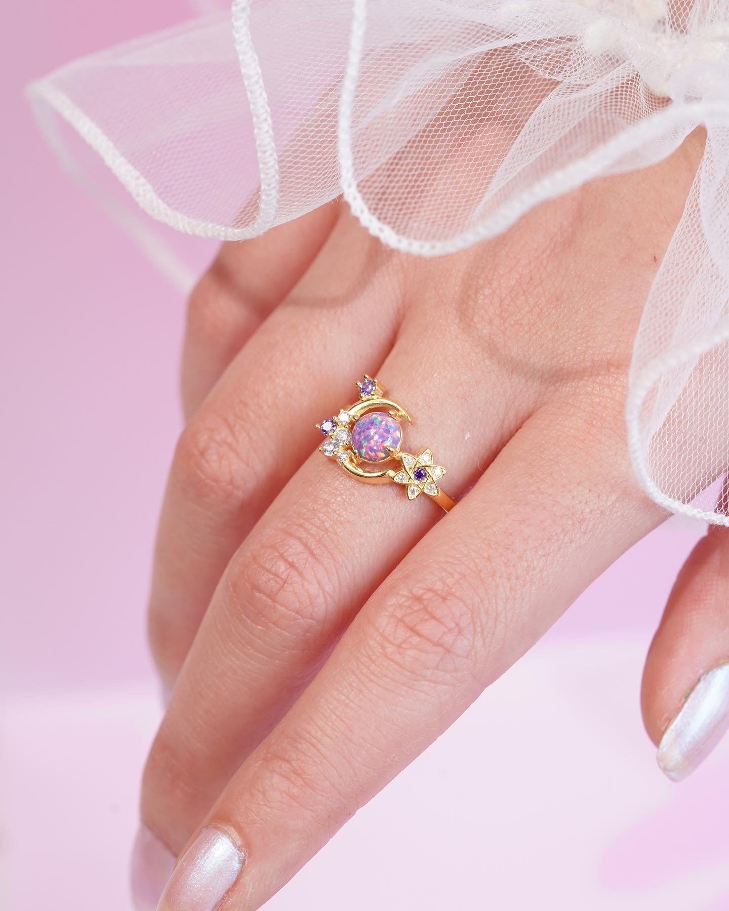 Sailor Moon Inspired Ring-925 Sterling Silver
