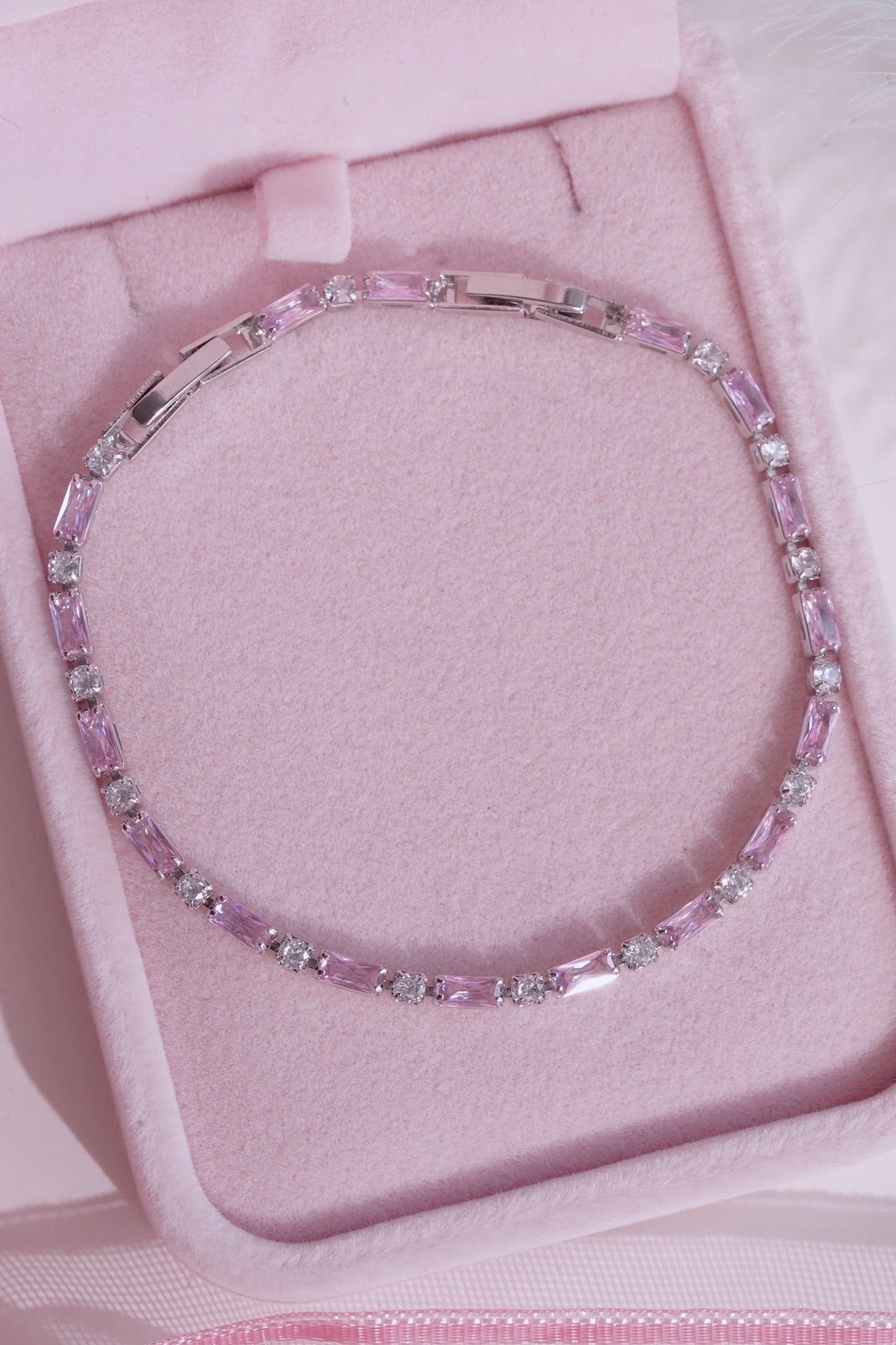 Pink Stone Bracelet