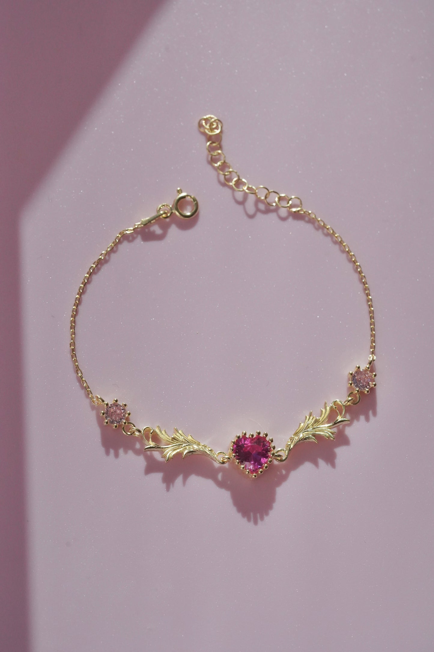 Wings of the Pink Swan Bracelet