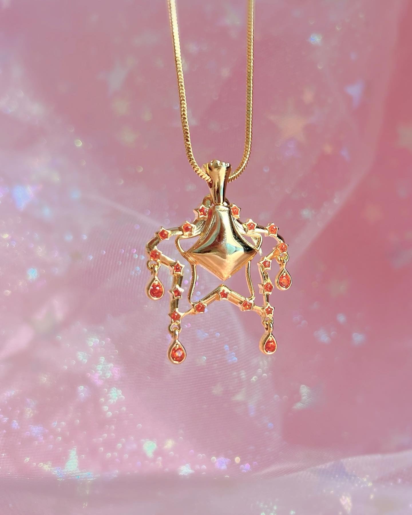 Stella Fairy Dust Necklace-Winx Inspired-Bff Necklace