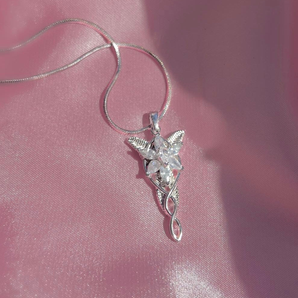 Evenstar Necklace -Lotr Inspired Necklace- Arwen Necklace